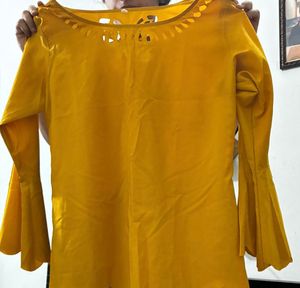 Women Yellow Top