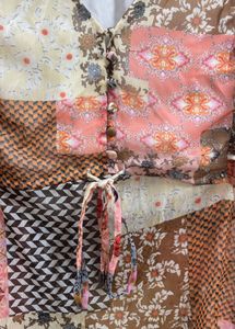 Outryt Patchwork Blouse