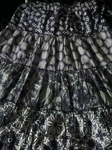 Floral printed ethnic skirt