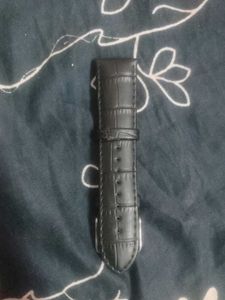 Black Croco Watch Strap