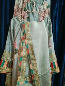 Floral Print Kurta n garara set