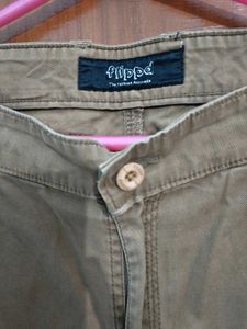 Khaki Formal Trouser