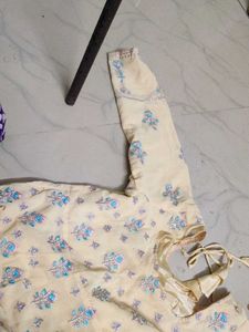 Elegant Floral Kurta