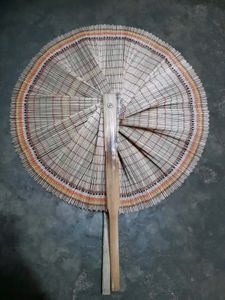 Bamboowala Handcrafted Bamboo Round Shape Folding