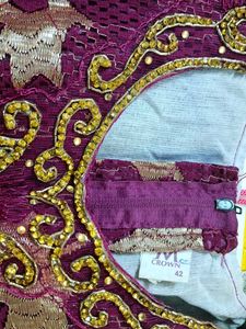 Purple &amp; Gold Dress