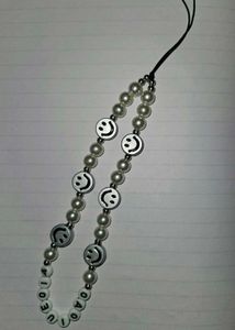 Smiley Face Phone Charm! 🌚