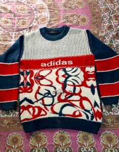 Boys Woolen Multicolor Sweater