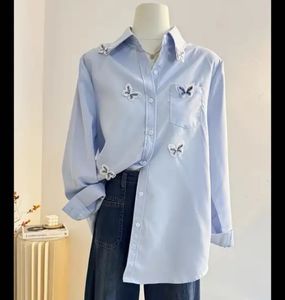 Savana Blue Butterfly Shirt