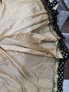 Elegant Black &amp; Gold saree