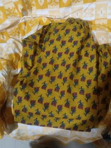 Floral Print Kurta Set