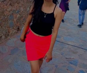 Neon Pink Skirt