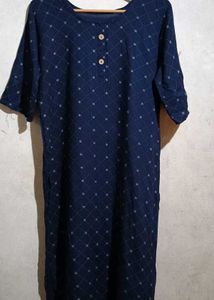 Simple Side Cut Straight Kurtha
