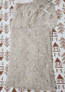 Beaded Pencil Skirt