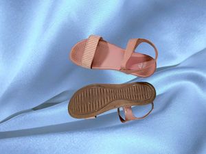 Patent Leather Wedge Sandals
