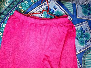 Pink Printed Leggings