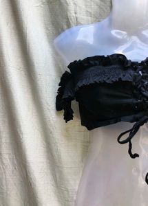 I. SEXY OFF SHOULDER CORSET TYPE TOP