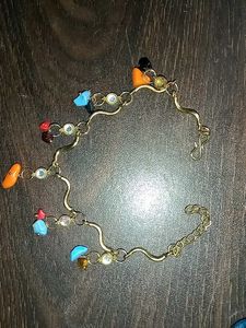 Gemstone Charm Bracelet
