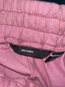 Pink Cargo Sweatpants