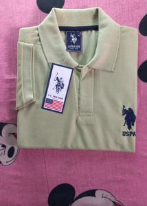 US Polo Assign Tshirt In Metty Fabric Ragular.