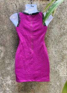I. PURPLE MINI SEXY BODYCON