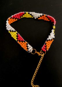 Hand Made Classic multicolour Wide Bead Bracelet