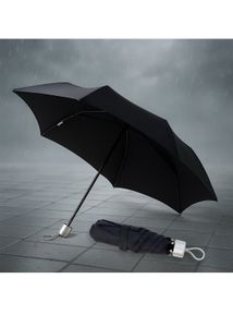 Compact Black Umbrella