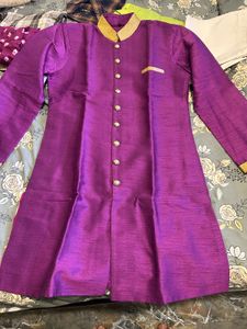 Purple Ethnic Kurta