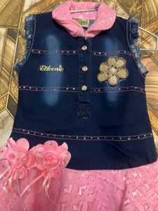 Beautiful  New 3 Piece Barbie Set For 1-3 Y