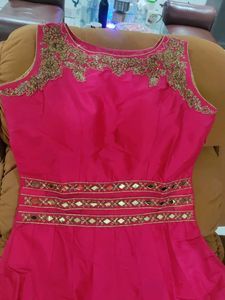 Paded Gown...Pure Silk Gown