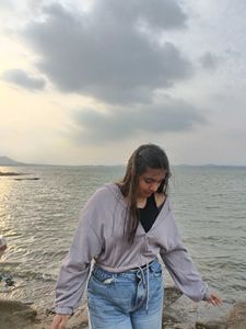 Cute Cropped Zip Up Hoodie