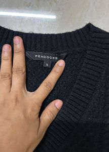 Black Sweater Vest