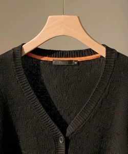 Imported Black Cardigan