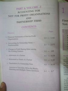 Accountancy Class 12th Part A Volume 1 CBSE Book