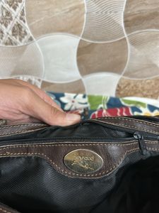 Brown Leather Handbag