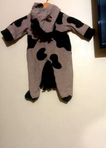 Adorable Cow Costume for Baby