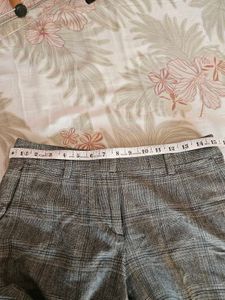 Imported Vintage Checked Trouser