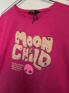 Pink Moon Child Graphic Tee