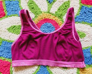 3 Purple Teenplus Bra