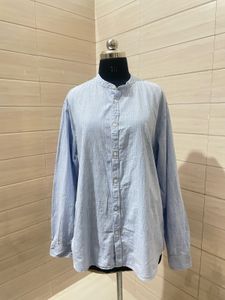 Oversized Pintresty🌸 Striped Shirt