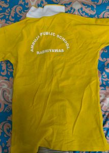 Yellow Polo School T-Shirt