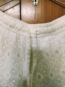 Lace Off-white Skirt