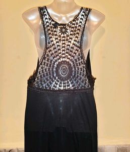🎁Buy 2 Get 1 Free🎁Black Fringe Beach Dress