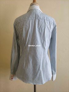 Striped Button-Down Shirt