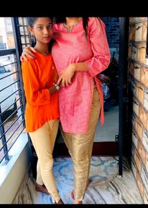 Short Kurti Pant Set