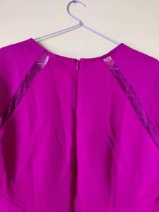 Laced Purple Formal Dress