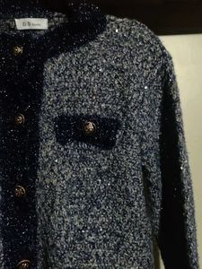 Korean Style Tweed Sweater