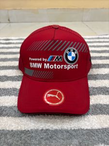 BMW Motorsport X Puma Unisex Red Baseball Cap