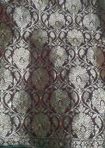 Banarsi Silk Saree With Stone Work