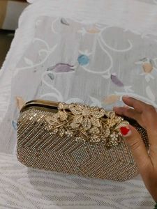 Elegant Gold Clutch Purse 👛