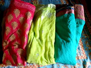 Set Of 3 Cotton Saree